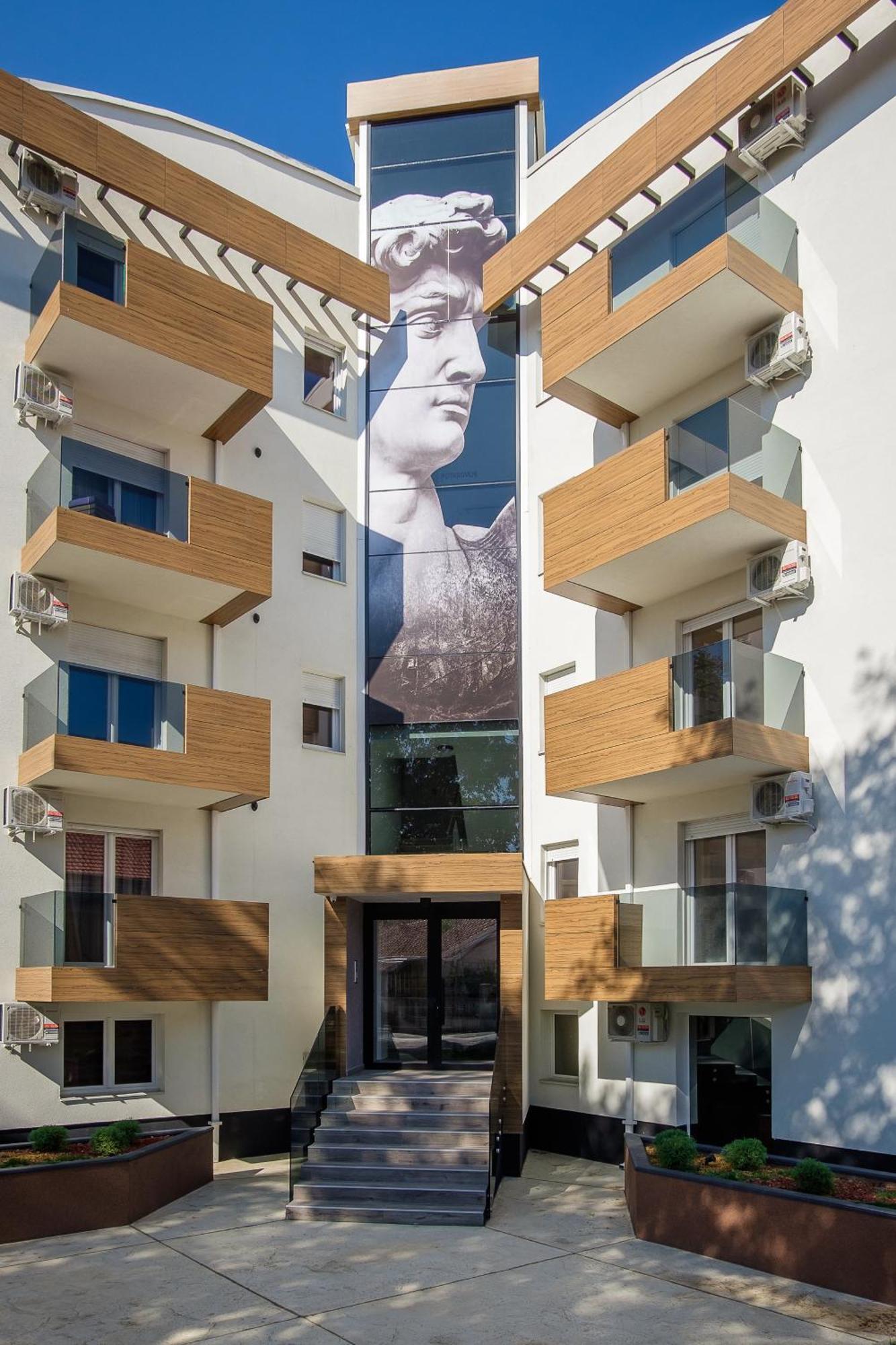Bella Roe Premium Apartments Belgrad Exteriör bild